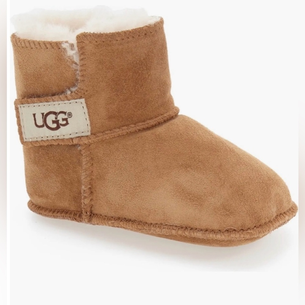 UGG Erin Baby Walker booties in chestnut - Picture 2 of 2